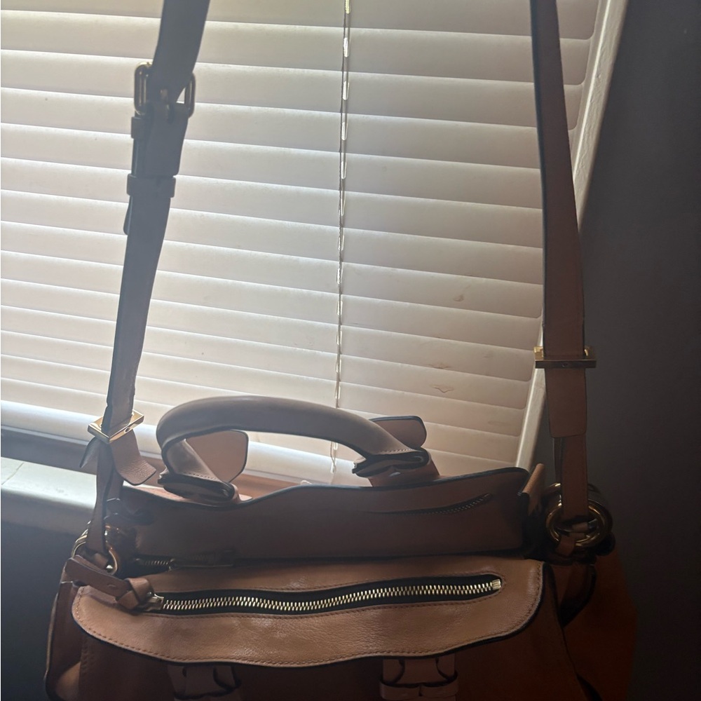 Chloe Tan and Cream Satchel shoulder bag - Picture 9 of 12